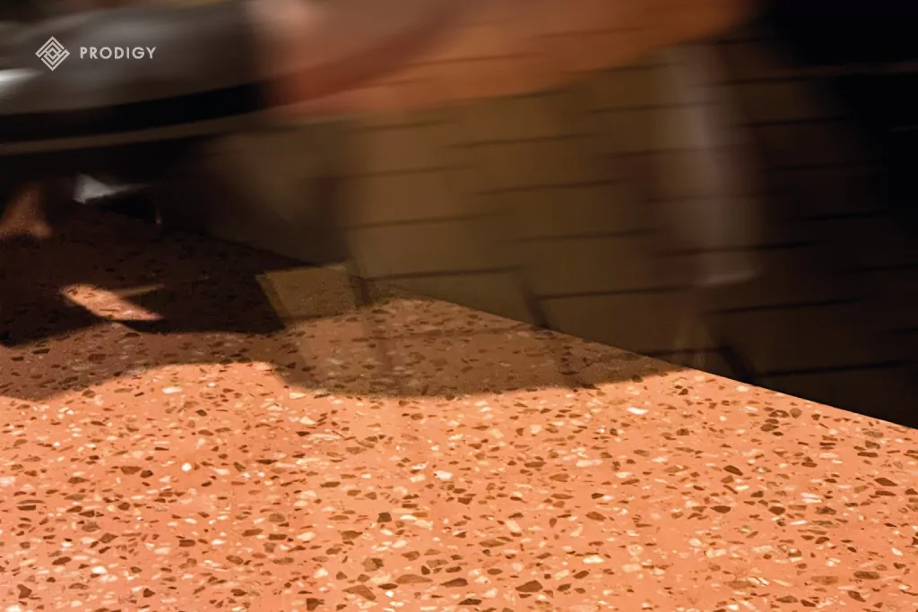 โต๊ะหินขัด Terrazzo จากโครงการ Farm Time